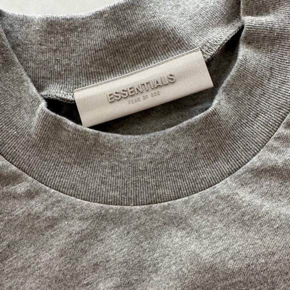 NEW Fear of God Essentials Tee Dark Oatmeal L - Picture 10 of 10